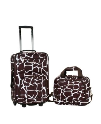 2-Pc. Pattern Softside Luggage Set