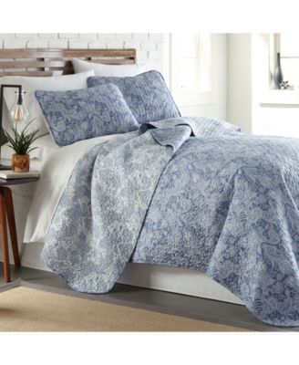 Boho Perfect Paisley Lightweight Reversible Quilt Set, Twin/Twin XL