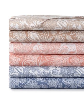 Perfect Paisley Extra Deep Pocket Boho Sheet Set, Full