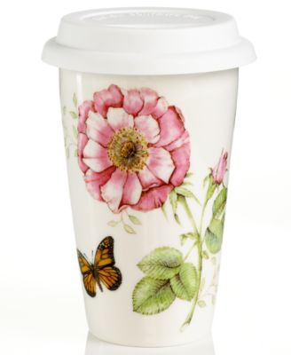 Butterfly Meadow Thermal Travel Mug