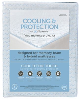 Cooling and Protection Mattress Protector for Memory Foam Mattresses, Twin