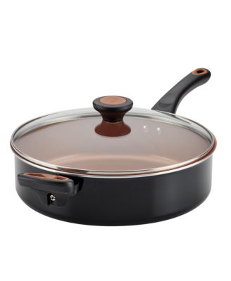 Glide Copper Ceramic 4 Qt. Covered Sauté