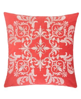 Floral Elegant Decorative Pillow, 20″ x 20″