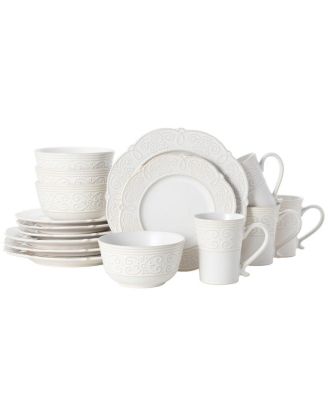 Abby 16 Pc. Dinnerware Set, Service for 4