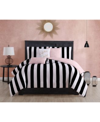 Cabana Stripe Reversible 5-Piece Comforter Set, Twin/Twin XL