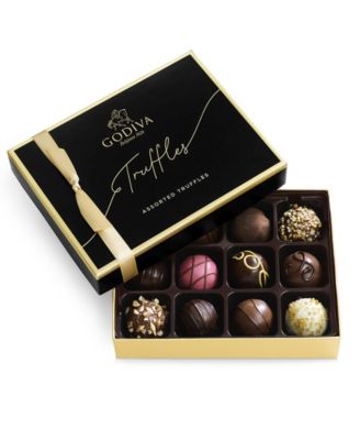 Signature Truffles Assorted Chocolate Gift Box 12 Piece