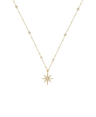 Crystal Chain Star Necklace