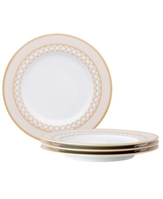 Eternal Palace Gold Set of 4 Salad Plates, 8-1/4″