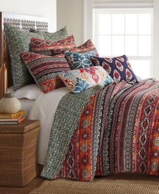 Vista Textured Reversible 2-Pc. Quilt Set, Twin