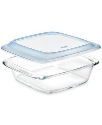 Glass 2-Qt Baking Dish & Lid