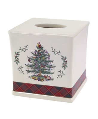 Tartan Tissue Box Cover