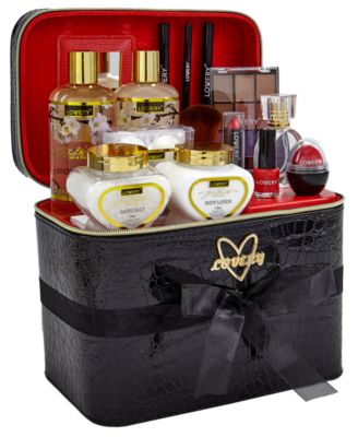 30-Pc. Jasmin Home Spa Body Care & Makeup Gift Set