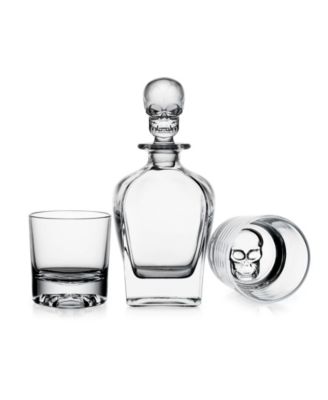 Skull 3-Piece Whiskey Set