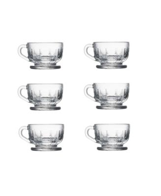 Flore 3.5 Ounce Espresso Cup, Set of 6