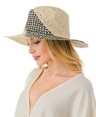 Color Detail with Straw Panama Hat