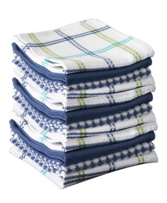 Coordinating Flat Waffle Weave Dish Cloth, Set of 12