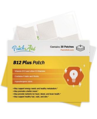 B12 Energy Plus Vitamin Patch by (30-Day Supply)