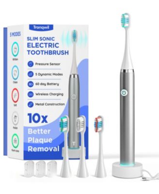 Slim sonic Rechargeable Electric Toothbrush – 5 Smart Modes