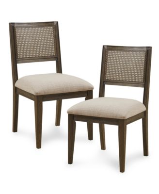 Kelly 19″ 2-Pc. Fabric Upholstered Armless Dining Chair