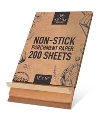 200 Pcs Parchment Paper Sheets – 12×16 Inches Unbleached Non-Stick Baking Paper For Oven