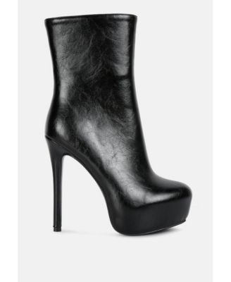 Marsha High Platform Stiletto Ankle Boots