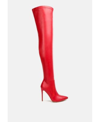 Gush Over Knee Heeled Boots