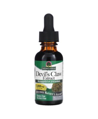 Devil’s Claw Extract Alcohol-Free 1 000 mg – 1 fl oz (30 ml)