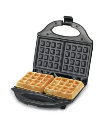 Waffle Maker, Nonstick Mini Waffle Maker, Easy-to-Clean Electric Waffle Iron for Breakfast Waffles with Cool Touch Housing Power on Light Thermostat