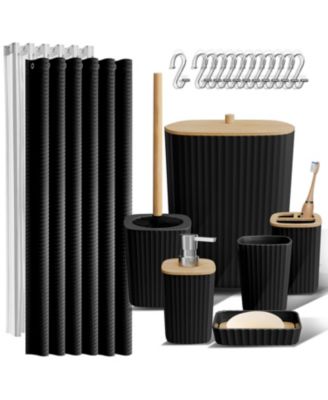 20 Piece Complete Bathroom & Vanity Accessories Set