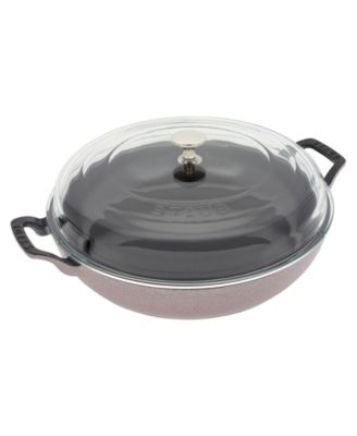 Cast Iron 3.5-qt Braiser with Glass Lid