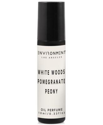 White Woods, Pomegranate & Peony Roll-On Oil Perfume (Inspired by 5-Star Luxury Hotels), 0.33 oz.