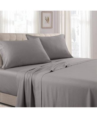 Low Profile (7-10 Inches) Sheet Set 100% Cotton Sateen USA, California King