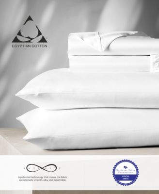 Aireolux 1000 Thread Count Egyptian Cotton Sateen 4-Pc. Sheet Set, Full