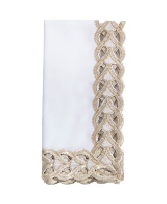 Braided Bliss Border Napkin Set of 4, 20″x20″