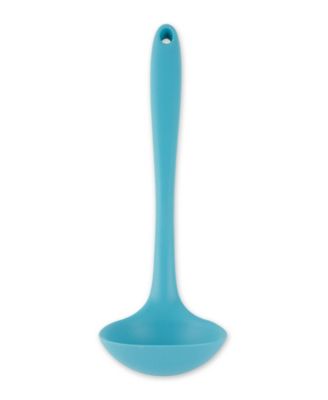 Silicone Coated Steel 11×3.5″ Ela Series Turquoise Ladle