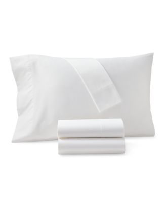 Organic 300-Thread Count Organic Cotton 3-Pc. Sheet Set, Twin, Exclusively at Macy’s