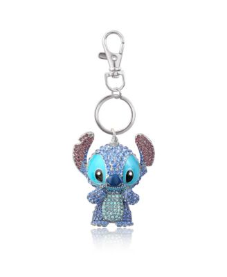 Stitch Pave 3D Bling Keychain – Bag Charm, Backpack Accessories, Travel Collectible Gift Keychains