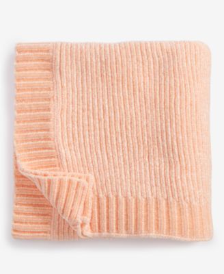 Baby Girls Secret Garden Chenille Sweater Blanket, Created for Macy’s