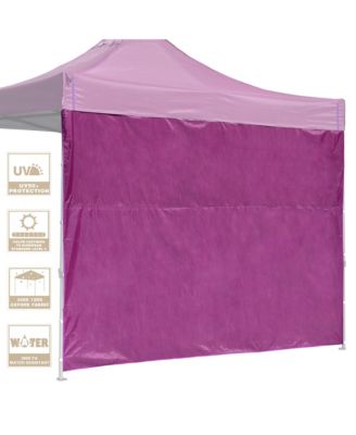 Sidewall Block Out UV50+ Fit 10x10Ft Pop up Canopy 1 Piece Patio