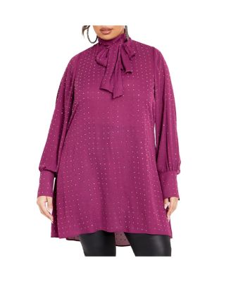 Women’s Nailhead Tunic Top