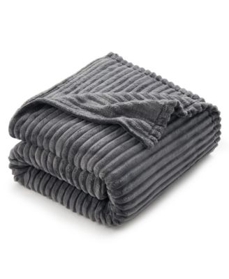 Ultra Soft Lightweight Cut Plush Fleece Blanket