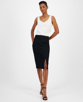 Women’s Vaguette Slim Slit Pencil Skirt