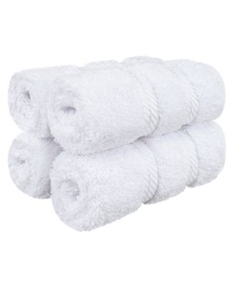 Edison Luxury 100% Turkish Cotton 4-Piece Washcloth Set