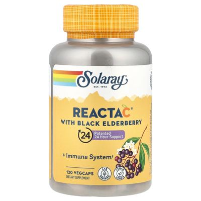 Reacta C with Black Elderberry  –  120 VegCaps