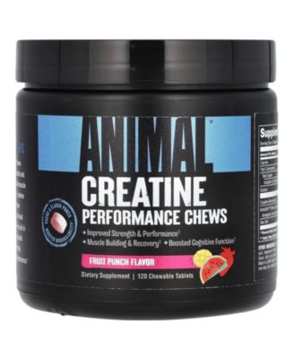 Creatine Performance Chews Fruit Punch – 120 Chewable Tablets