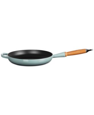 Enameled Cast Iron Alpine Wood Handle 2.25-Qt. Fry Pan – Marseille