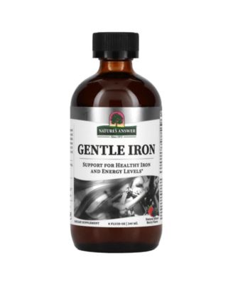 Gentle Iron 8 Ounce Liquid | Supports Red Blood Cells | Supports Iron Levels