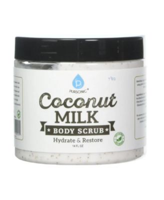 100% Natural Coconut Milk Body Scrub 14oz