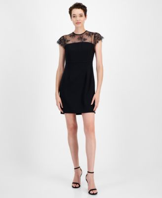 Women’s Domina Lace-Trim Mini Dress