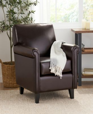 Streamdale Furniture Classic Brown Club Chair: Timeless Elegance And Comfort